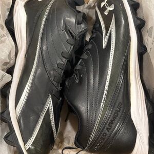 Under Armour Hammer III Black Football Cleats